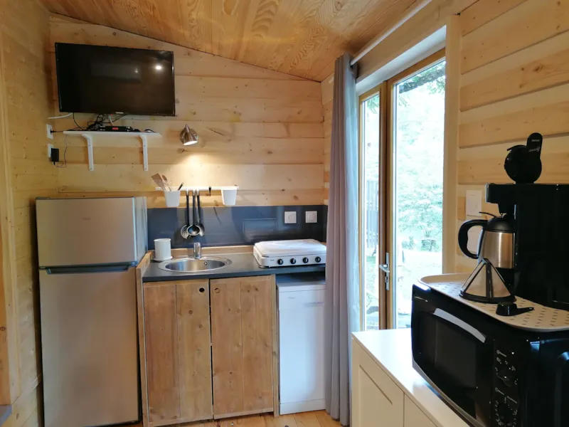 Chalet Avec Spa 5 Places, Climatisé, Lave Vaisselles Et Tv