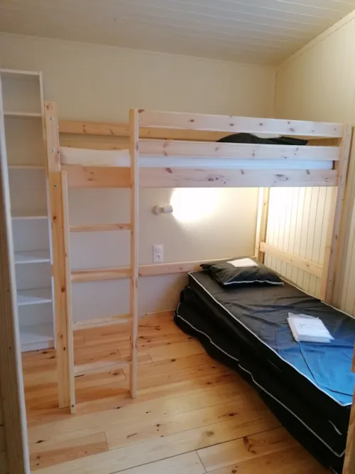 Mietunterkunft - 5-Personen-Chalet, Klimatisiert Mit Tv Und Geschirrspüler - image n°4 - Camping Coeur d'Ardèche