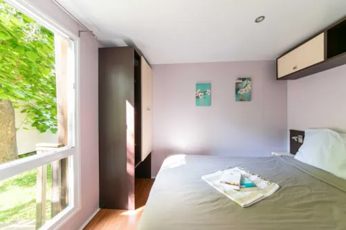 Accommodation - Mobil-Home 4/6 Places 26M². Tv - image n°4 - Camping Coeur d'Ardèche