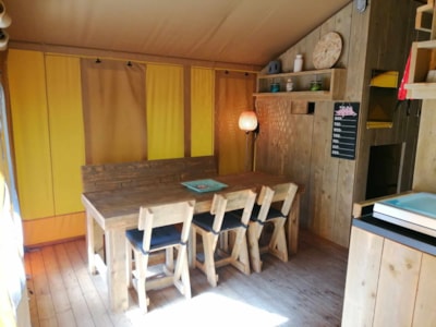 Safari tent 6-person, Air-conditioned — 6
