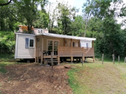 Accommodation - Mobil-Home 3 Chambres, 2 Salles D'eau, Climatisé - Camping Coeur d'Ardèche