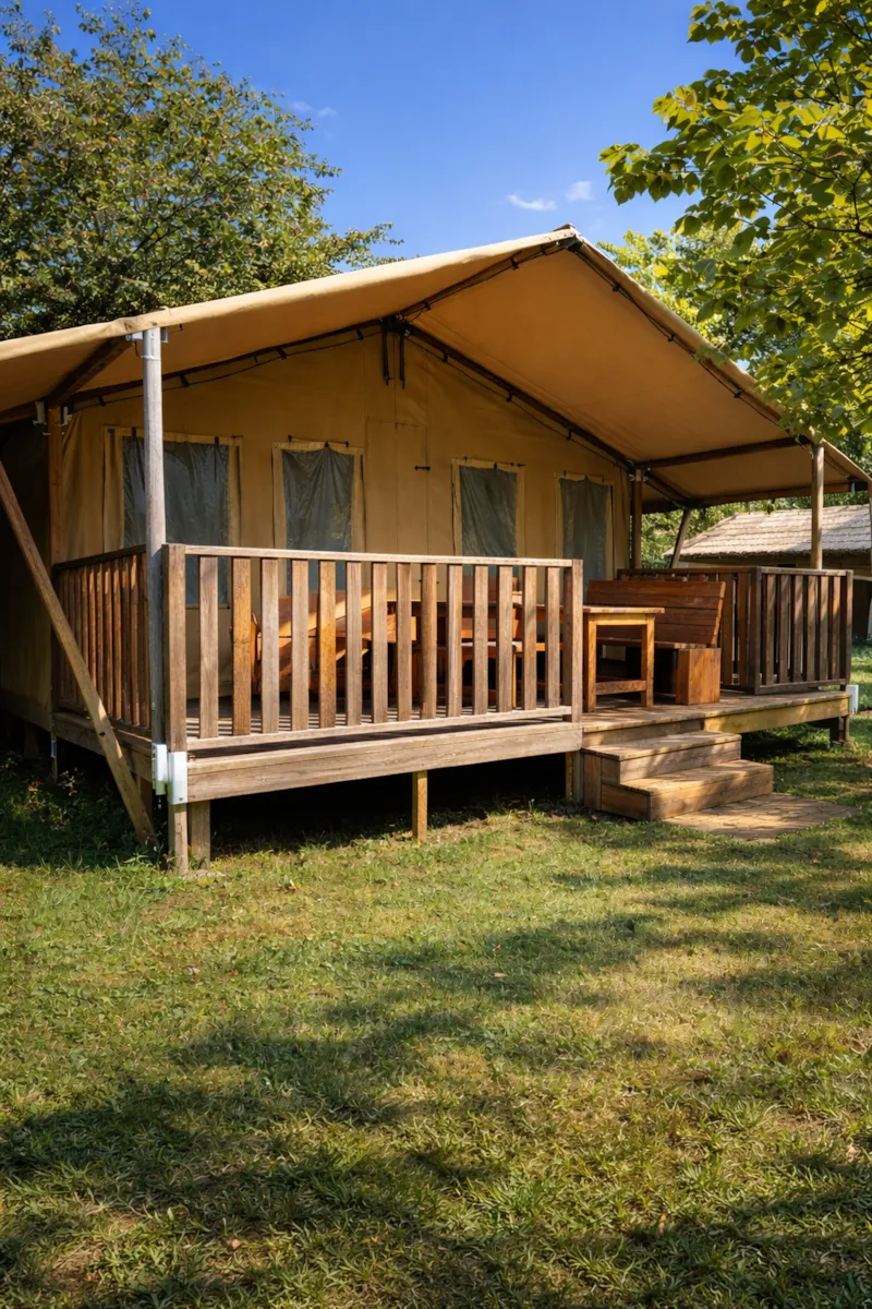 Tente Safari 6 Places Climatisé