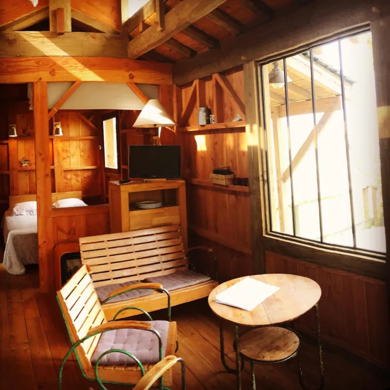 Cabane Et Jacuzzi Privatif