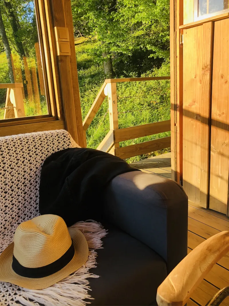 Cabane Et Jacuzzi Privatif