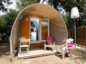 Mietunterkunft - Coco Sweet 11M² (1 Zimmer - Ohne Sanitäranlagen) - Camping Sunêlia Les Pins