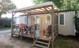 Huuraccommodatie(s) - Loisir Confort 29M² (2 Kamers + 1 Badkamer) - Camping Sunêlia Les Pins