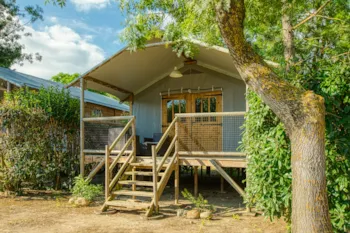 Mietunterkunft - Hutte Confort Premium 33M² - Camping Sunêlia Les Pins