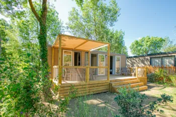 Mietunterkunft - Sunêlia Grand Prestige Premium Klimaanlage + Tv - 33 M² - Camping Sunêlia Les Pins