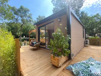 Mietunterkunft - Sunêlia Luxe 2 Pers - 1 Ch - Camping Sunêlia Les Pins