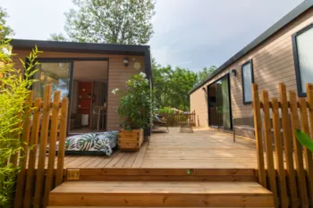 Mietunterkunft - Sunêlia Luxe Suite 3 Schlafzimmer - 3 Badezimmer - Camping Sunêlia Les Pins