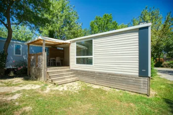 Mietunterkunft - Cottage Confort 28M² - Camping Sunêlia Les Pins