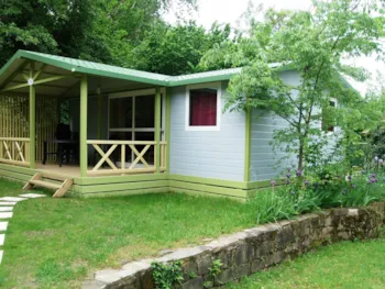 Mietunterkunft - Chalet Gitotel 3 Zimmer - CAMPING LES SOURCES