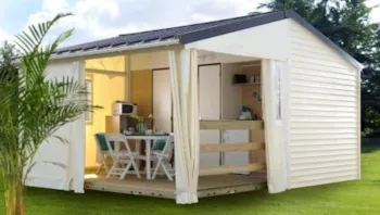 Mietunterkunft - Tithome Mit Sanitären Anlagen Ohne Badezimmer + Wc - CAMPING LES SOURCES