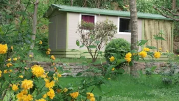 Mietunterkunft - Hütte Gitotel 1 Zimmer - CAMPING LES SOURCES
