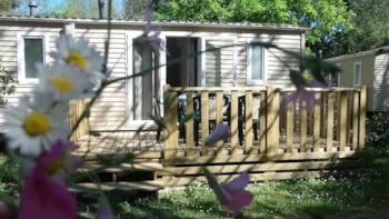 Mietunterkunft - Mobilheim Confort 2 Zimmer - CAMPING LES SOURCES