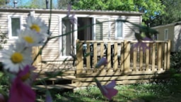 Accommodation - Mobile-Home Confort 2 Bedrooms - CAMPING LES SOURCES