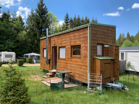 Tiny House Avec La Chambre En Mezzanine (Sans Tv)