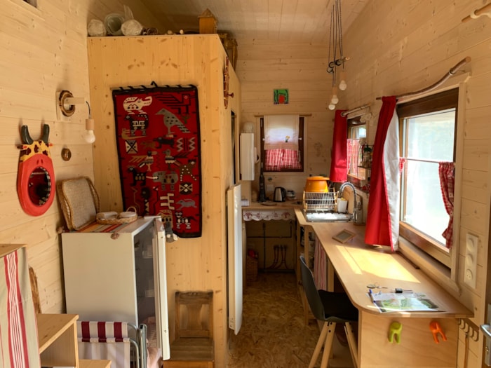 Tiny House Avec La Chambre En Mezzanine (Sans Tv)