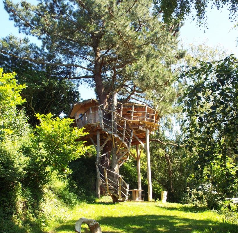 Accommodation - Tree House, Breakfast And Bed Linen Included - Camping Eden Villages Cap de Bréhat