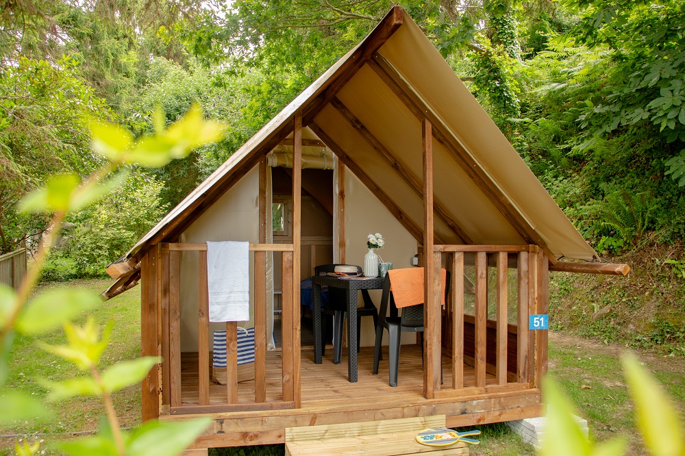Location - Tente Bivouac 1 Chambre - 5M² Sans Sanitaire - Camping Cap de Bréhat