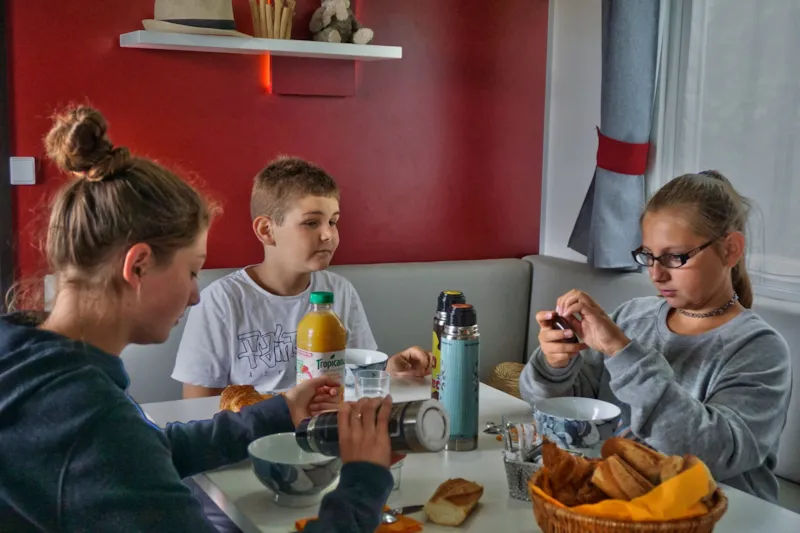 Mobil-Home Privilège 2 Chambres - 35M² Avec Terrasse En Bois