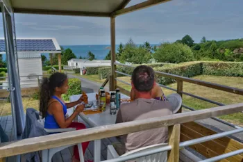Mietunterkunft - Mobilheime Confort 2 Badezimmer - Meersicht - Camping Eden Villages Cap de Bréhat