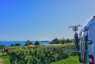 Camping Pitch Access Ocean View + vehicle — 1