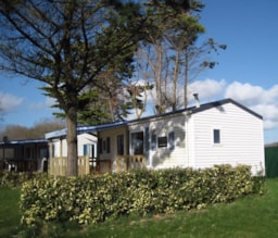 Huuraccommodatie(s) - Stacaravan Basis Iles Bretonnes, 2 Kamer, 29 M² + Overdekt Terras - Sites et Paysages La Torche