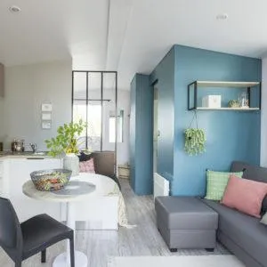 Mobile home Premium Bora-Bora, 1 chambre, 18 m2, terrasse+TV