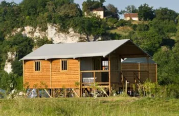 Mietunterkunft - Hütte 6 - Camping Le Rocher de la Cave