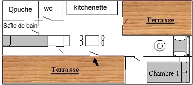 9.Chalet 35M² Nature Avec Terrasse Couverte