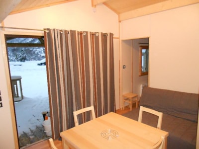 8.CHALET BOIS MONTAGNE 35m² met toegankelijk voor gehandicapten en terras * — 4