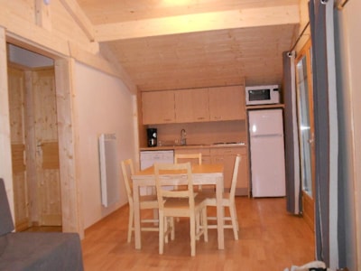 6.CHALET BOIS MONTAGNE 35M² with terrace * — 4