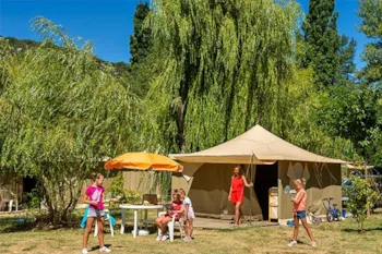 Mietunterkunft - Zelt 2 Zimmer - T4p2 - Camping Tohapi - Le Bois de Pleuven