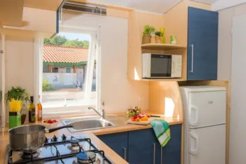 Mietunterkunft - Mobilheim Classic 2 Zimmer - H5p2 - Camping Tohapi - Le Bois de Pleuven