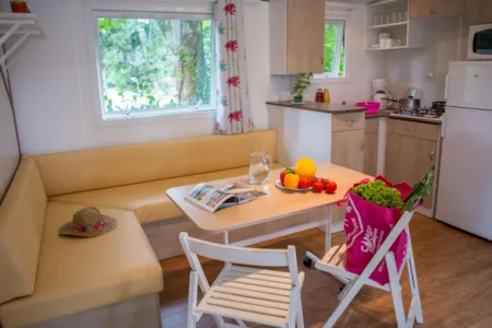 Accommodation - Mobile-Home 2 Bedrooms Atlantique - 28M² - 2 Bedrooms - Camping Vagues Océanes - Beau Rivage