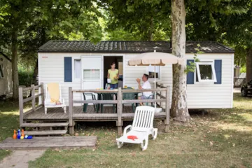 Accommodation - Mobile-Home  Evasion - 30M² - 3 Værelser - Camping Vagues Océanes - Beau Rivage