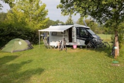 Piazzole - Piazzola Roulotte Grand Confort 200M² - Camping Brantôme Peyrelevade