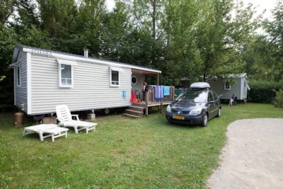 Mobil-home Le Châtaignier Standard 29m² (2bed-4p) + semi-covered terrace ?m²+ TV (Sam)