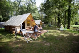 Camping Brantôme Peyrelevade - image n°3 - Roulottes