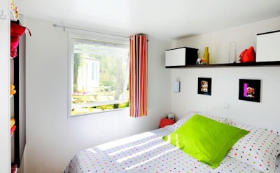 Mobil home  Le Platane (3 bedrooms) - Riverside - Large terrace - TV