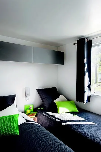 Mobil-Home Le Platane Dimanche (3 Chambres) + Grande Terrasse + Tv