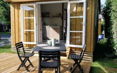 Chalet Tithome Standard 21 m² (2ch-4pers) + terrace (with WC without bathroom)