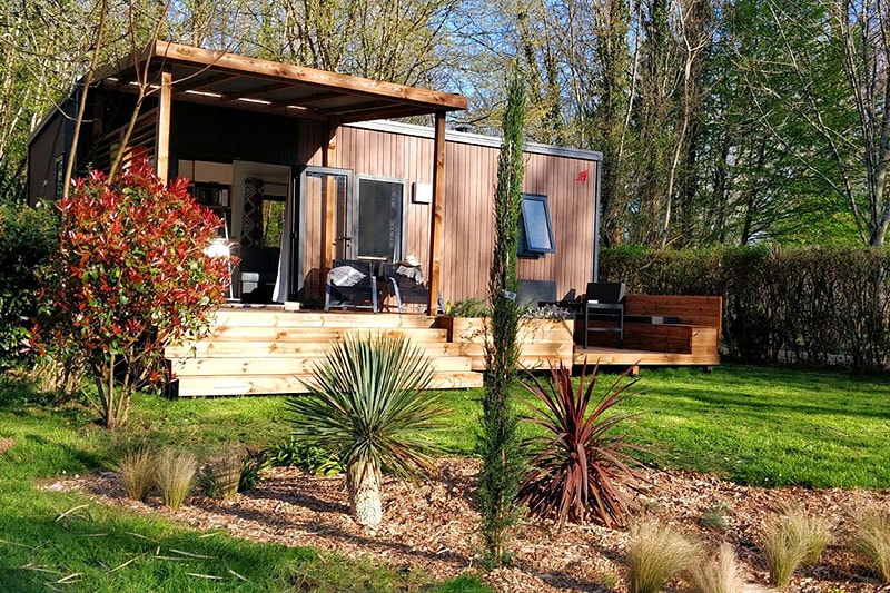 Premium Mobilheim (2019)-2 Schlafzimmer - großes Wohnzimmer TV, Esszimmer, Küche - große Terrasse