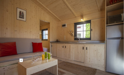 Cottage Premium 27m² (2ch-5pers) riverside + covered terrace 13m² + CLIM (Sam)