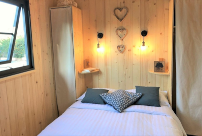 Cottage Premium 27m² (2ch-5pers) riverside + covered terrace 13m² + CLIM (Sam)