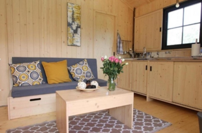 Cottage Premium 27m² (2ch-5pers) riverside + covered terrace 13m² + CLIM (Sam)