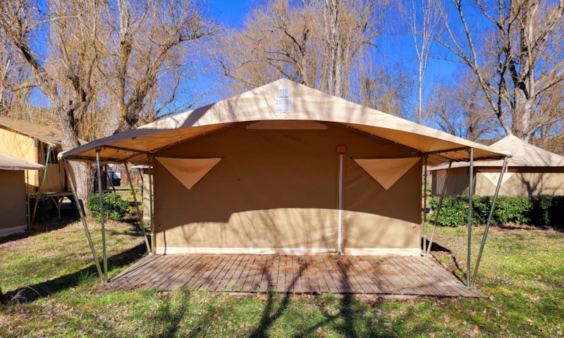2-bedroom without toilet block Eco Lodge D