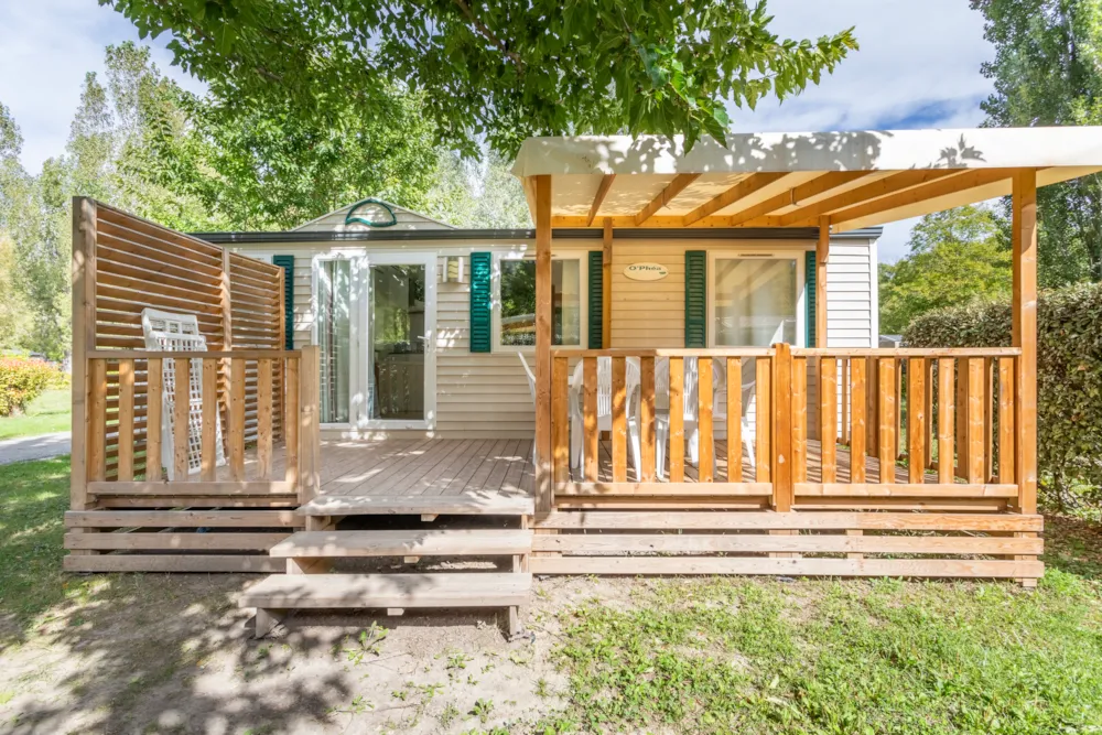 Huuraccommodatie(s) - Comfort Stacaravan Met 2 Slaapkamers - Camping Les Prés du Verdon