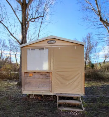 Accommodation - 2-Bedroom Non-Sanitised Eco Mobile Home - Camping Les Prés du Verdon
